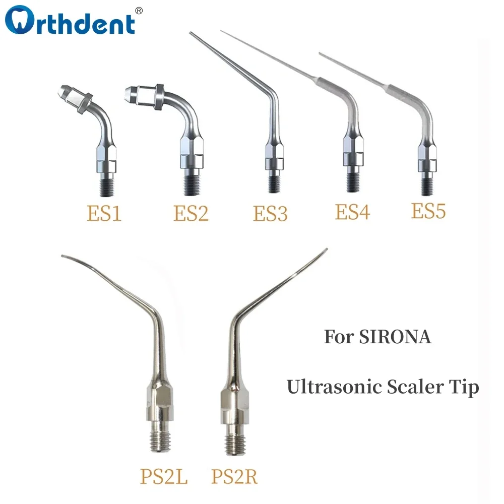 

Dental Ultrasonic Scaler Tip Scaling Endo Perio Scaling Tips For SIRONA Handpiece ES1 ES2 ES3 ES4 ES5 Dentistry Tools Needle
