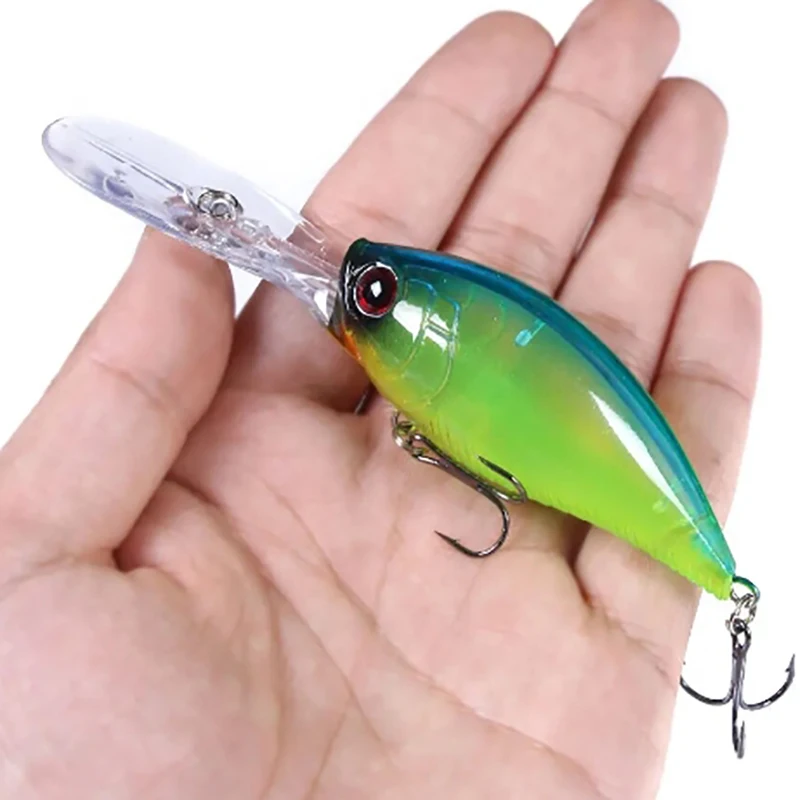 

Luya Fake Bait Long Tongue Board Luya Full Set Rock Fatty 20.5G Deep Dive Rock Bait Hard Bait