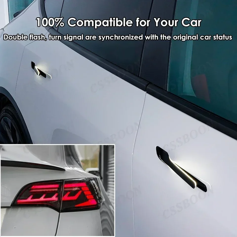 テスラ　Y 2025 ジュニパー用　自動ポップアップ　ドアハンドル モデル Y 電気自動ドアハンドル新 Y ジュニパー新 3 自動提示ドア