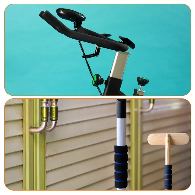 0.5m Black Fitness Equipment Handle Bars Thermal Insulation Pipe Sponge Foam Rubber Tube Handle Grip Support Protective Sleeve 6