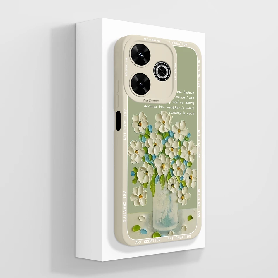 Cute Panda Soft Liquid Silicone Phone Case with Enhanced Camera Protection
