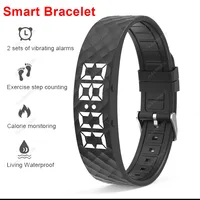 Smart Bracelet LED Digital Waterproof Smart Clock Smartband With running pedometer Monitor Smart Band Vibration Alarm Reminder 1