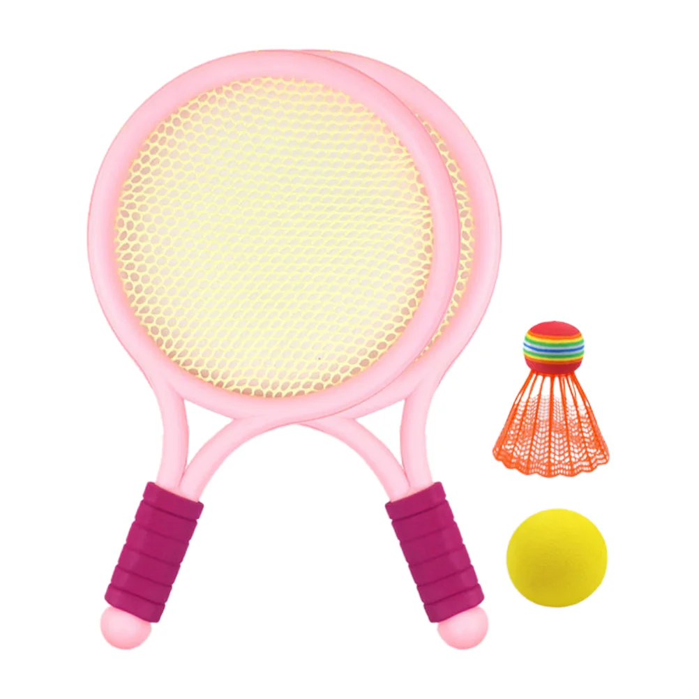 Tennis Balls Racket Kids Leisure Toy Professional Badminton for Children Toddler