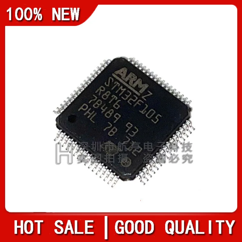 

Набор микросхем STM32F105R8T6 STM32F105R8T STM32F105R8 STM32F105R STM32F105 LQFP64, 5 шт./партия