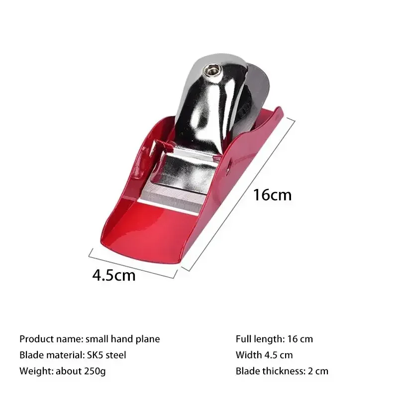 Mini Hand Plane Woodworking Iron Planer Plane Steel Bottom Edge Woodworking Electric Wood Planer Mini Iron Hand Planer, plaina