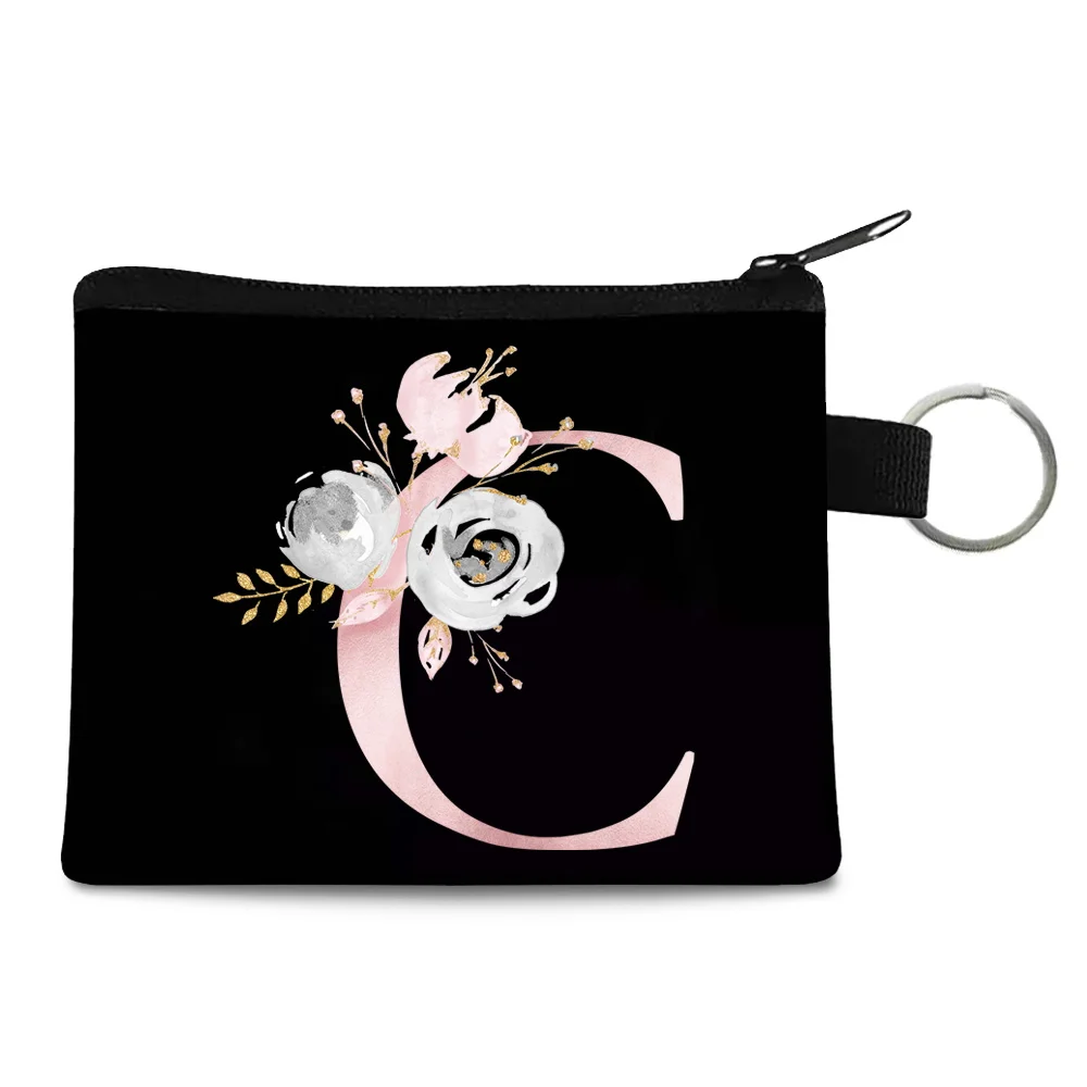 Coin Purse Canvas Bag Zipper Coin Key Bag Money Pocket Women Men Hand-held Small Wallet coin purse coin wallet change bag