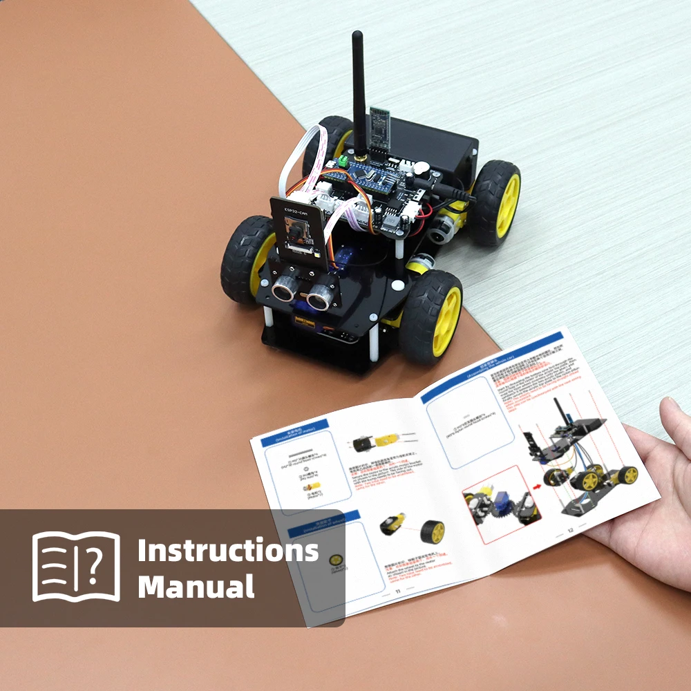 WiFi Robot Car Kit with Wifi Camera for Arduino – Oz Robotics