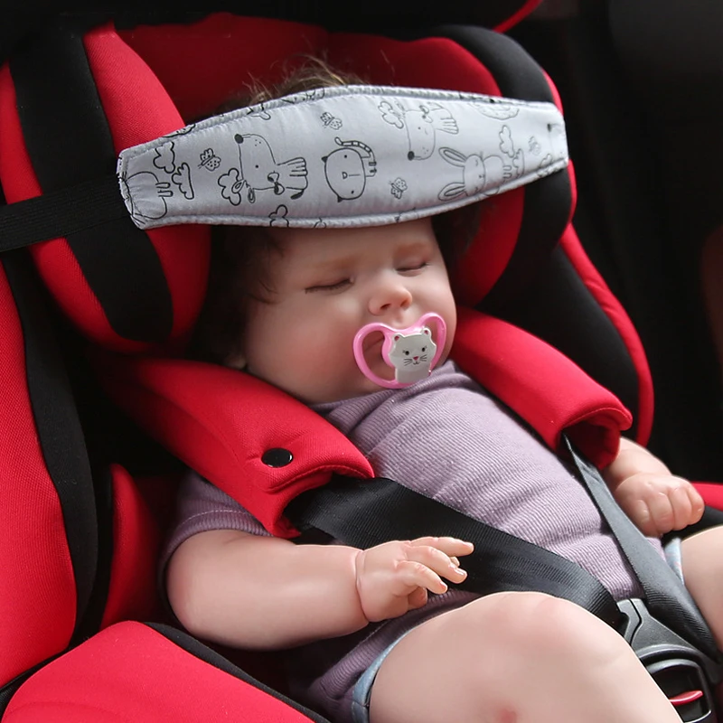 Baby Head Support for Car Seat Toddler Head Band Strap Headrest Children Belt Fastening Belt