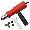 Rivet Gun Drill Adaptor Insert Riveting Adapter for Cordless Drill Riveter Gun with Handle Nail Gun Quick Back Nail Nut Riveter 2