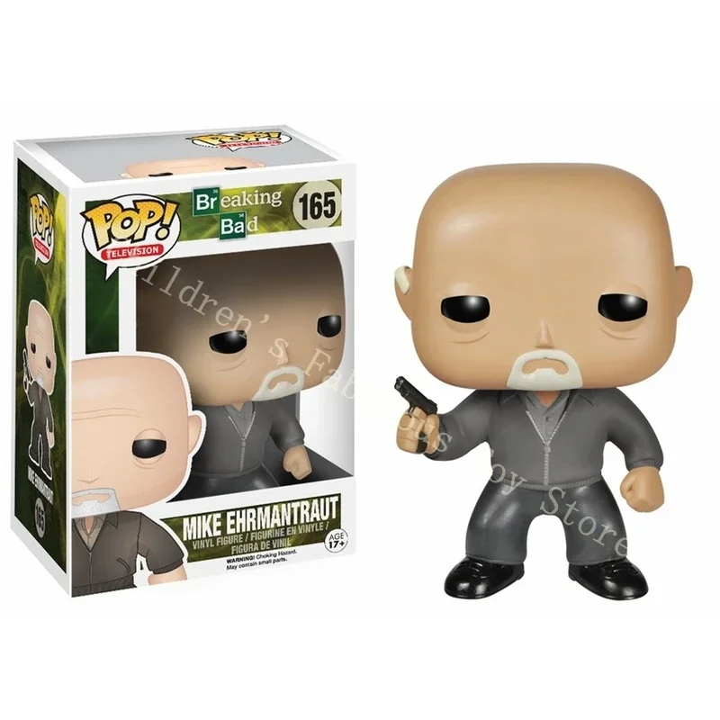 Nuovo Funko Pop Breaking Bad Mike Ehrmantraut #165 Vinyl Action Figures Model Toys For Kids Gift