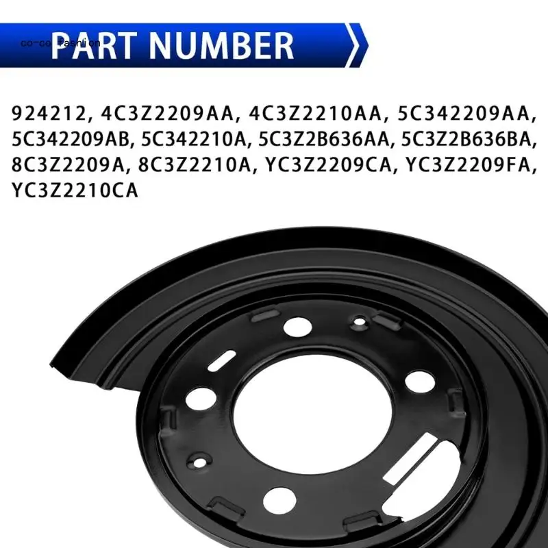 

517B 924-212 5C342210A 5C3Z2B636AA Car Rear Brake Backing Dust Shield Backing Plates