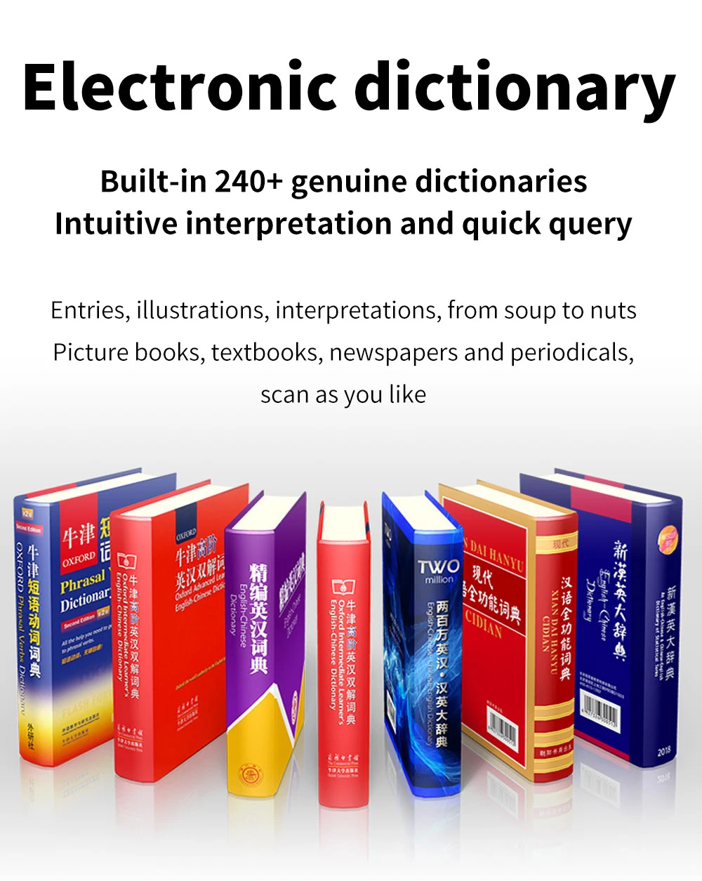 leitura de digitalização texto 116 idiomas traduzir