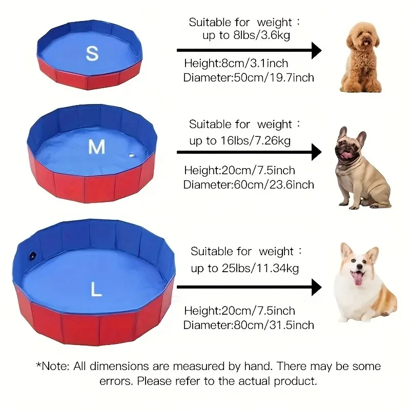 Pet Foldable Shower Tub 1pc Pet Bath Swimming Pool Portable Dog Bath Wash Tub pet bathing tub