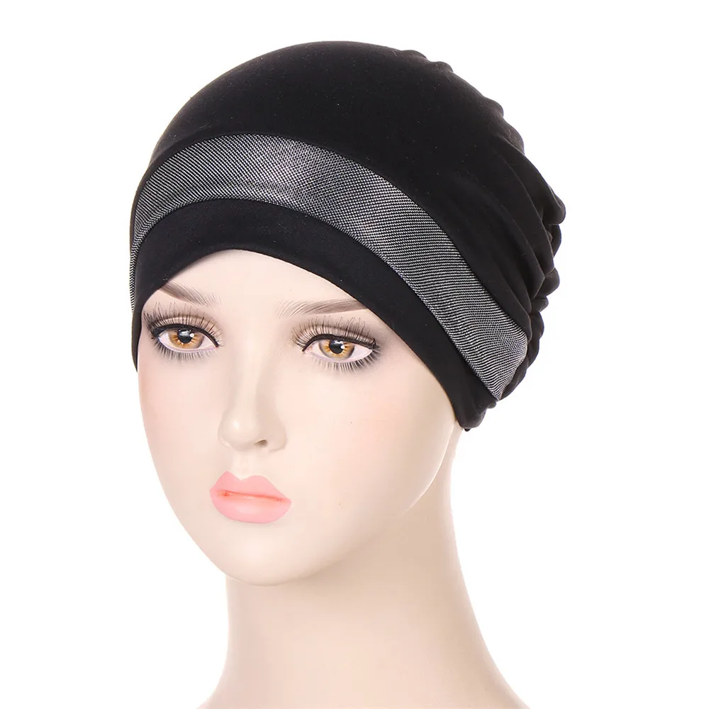 Moda Treccia Foulard Cappello Donna Musulmano Berretti Interni Turbante Di Alta Qual&agrave; Delle Signore Copertura Dei Capelli Headwrap Multi-Colore Foulard RIMAIRE