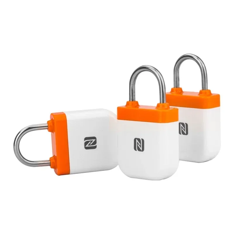 

Bluetooth-compatible Smart Lock NFC Smart Padlock Mobile Phone NFC Reverse Power Supply Keyless Card Door Padlock