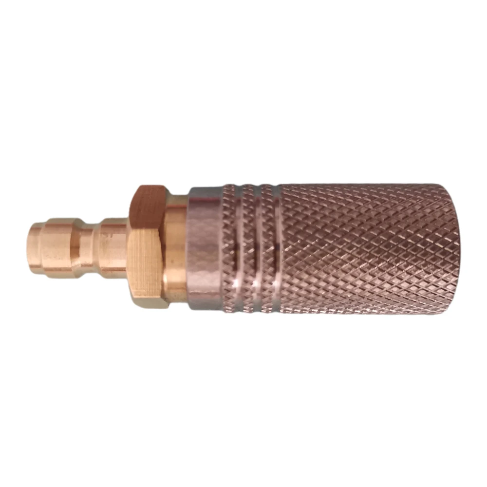2PCS/Lot Extended Paintball Airsoft PCP Charging Quick Release Adapter 8mm Fill Coupling Socket