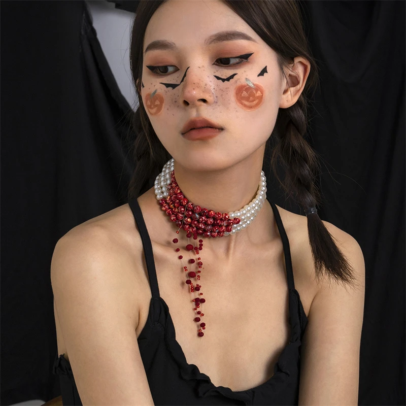 Halloween choker - Woman