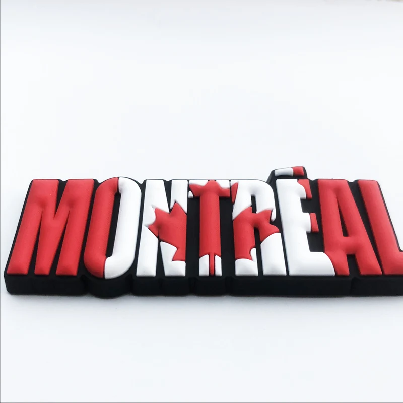 Aimant De Réfrigérateur Ottawa Canada 3D Classique En Bois - Fait à La