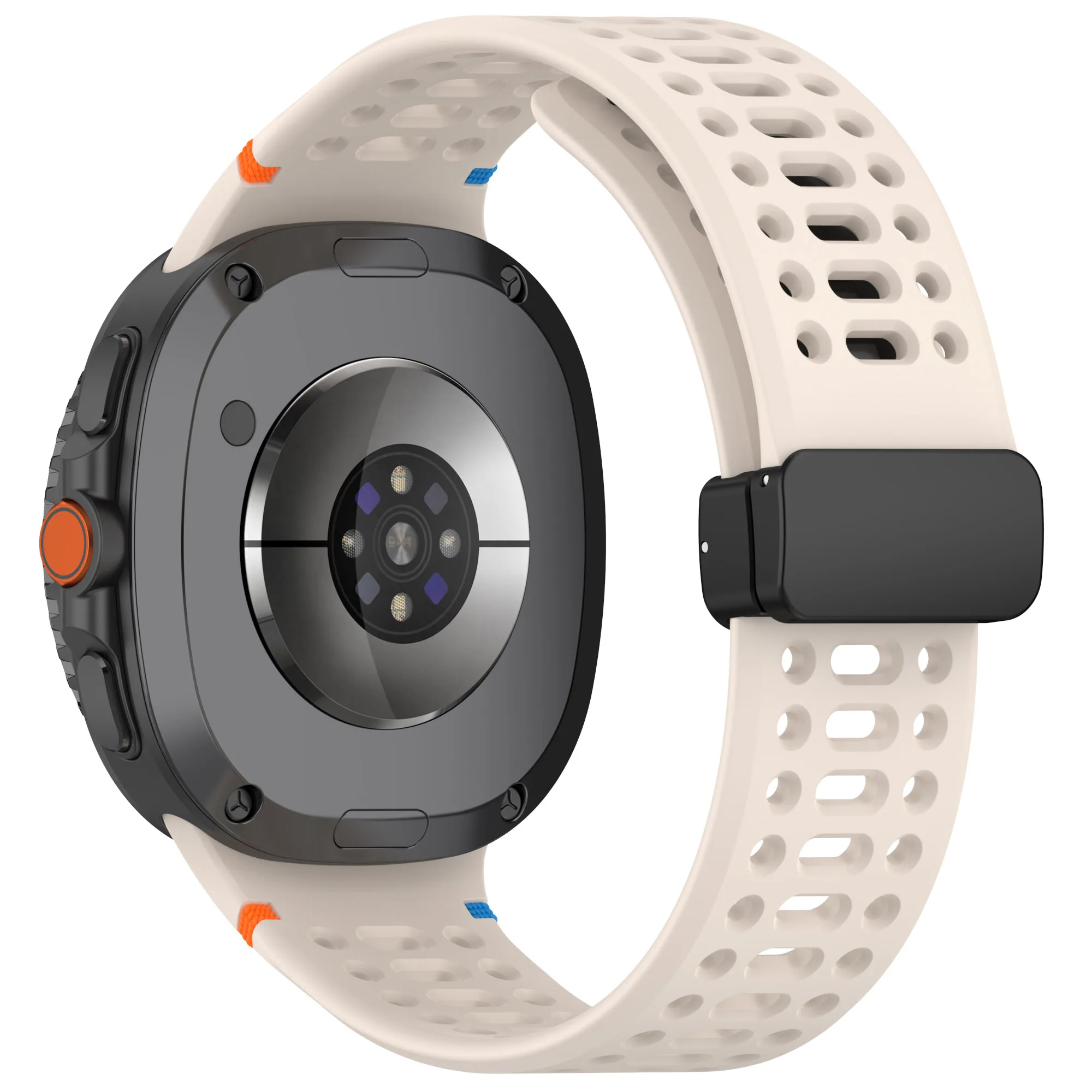Breathable Sport Magnetic Silicone Band Strap Bracelet