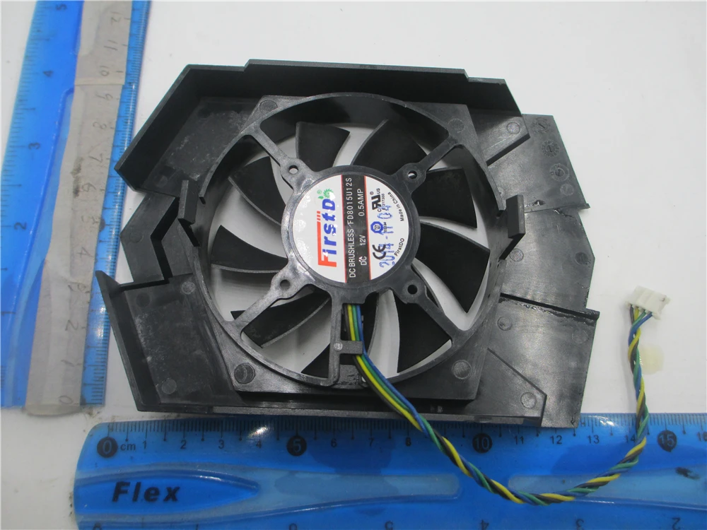Placa de Vídeo Ventilador Fd8015u12s 12v 0.5a para Asus Gtx750ti Gtx 750ti - Imagem 2