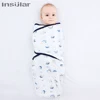 INSULAR 1pc Baby Swaddle Wrap Soft Cocoon Baby Blankets Newborn Swaddle Wrap  Warm Cotton Baby Bedding Blanket 1