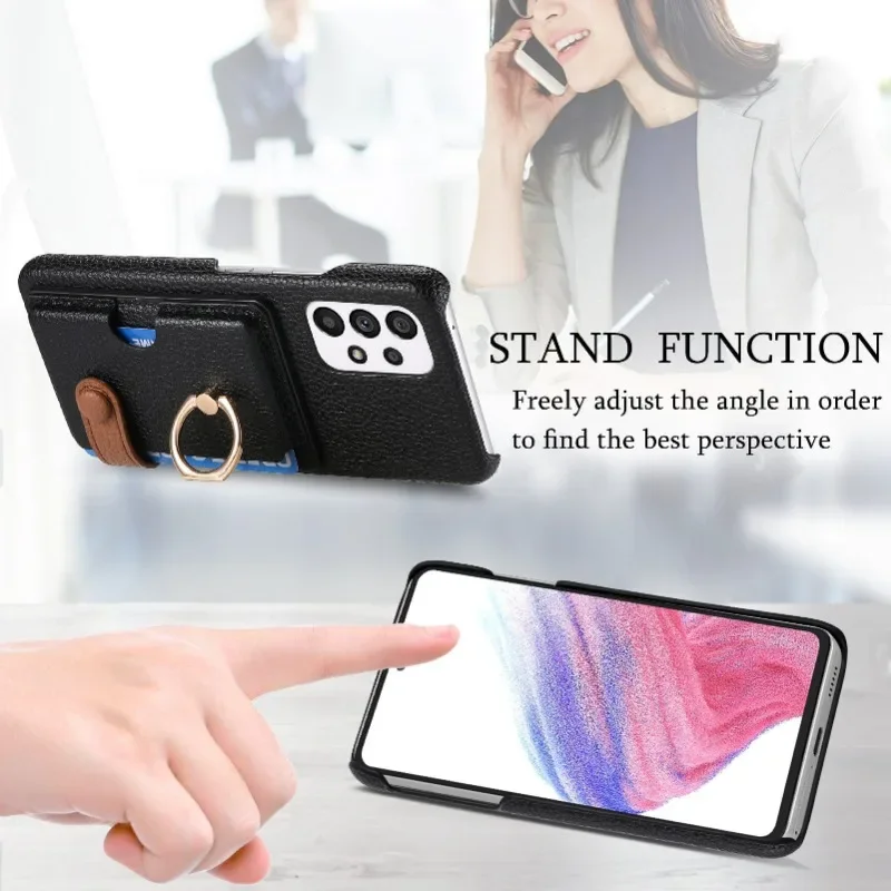 Versatile Wallet Phone Case with Card Holder Cover