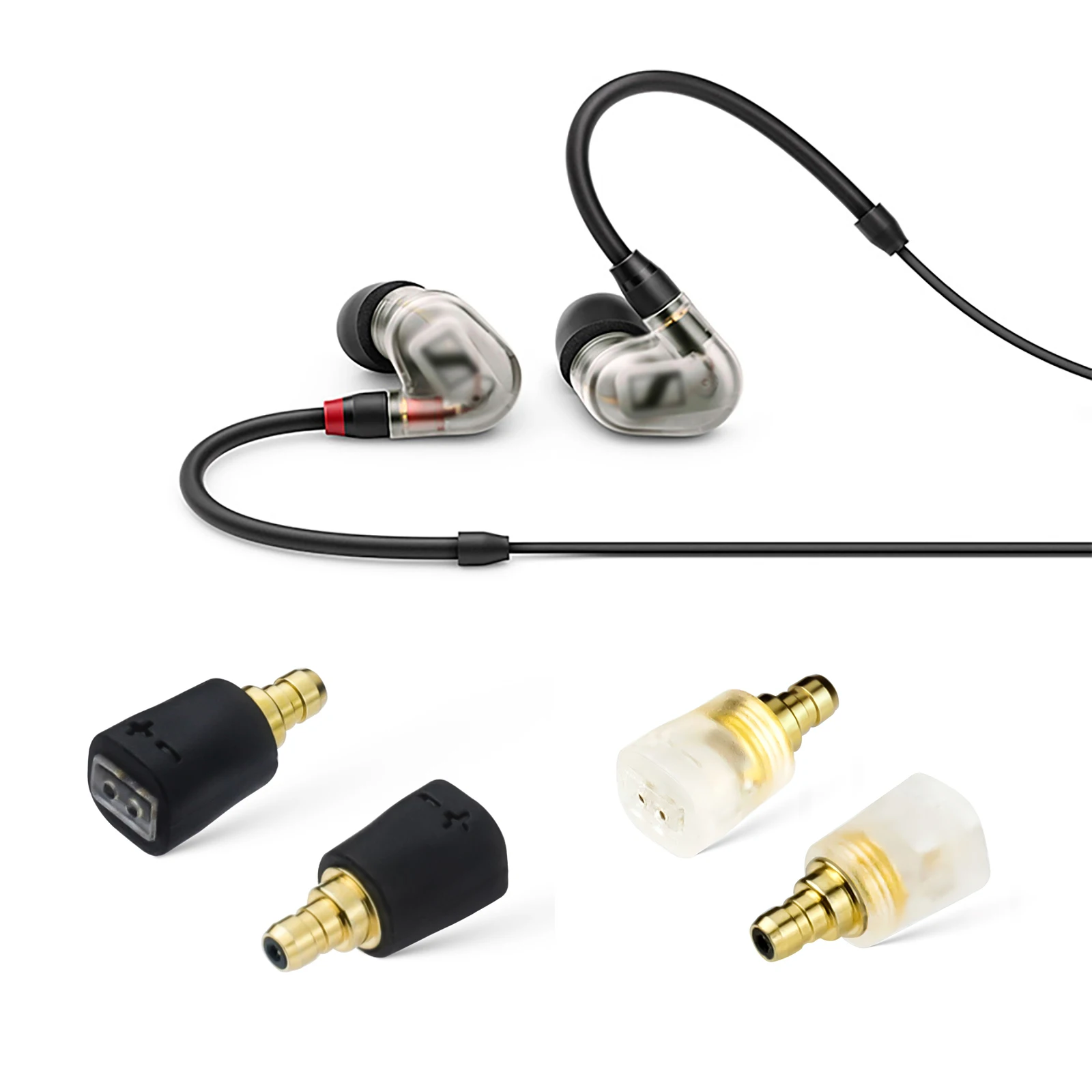 セット SENNHEISER IE400PRO SMOKY BLACK コネクタ セット SENNHEISER IE400PRO SMOKY BLACK コネクタ IE 400 PRO SMOKY