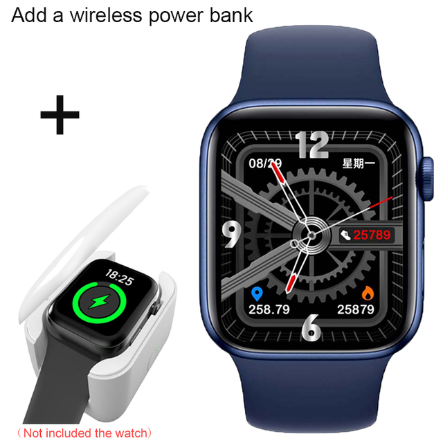 Gift Smart Watch Men Wireless Charging 44MM Dial Call Original IWO 1.75 Inch Smartwatch Smart Watches Women For Android IOS