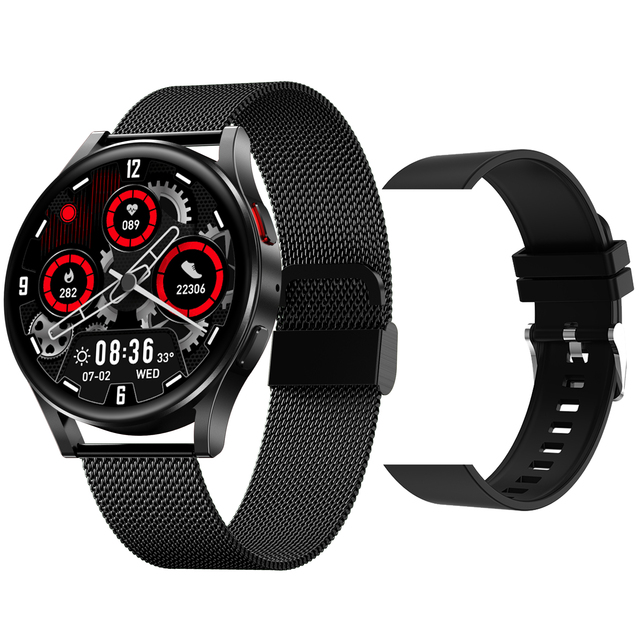 Women Smart Watch Men Bluetooth Call waterproof Heart Rate Fitness Bracelet Watches Sports Round Smartwatch For Android IOS