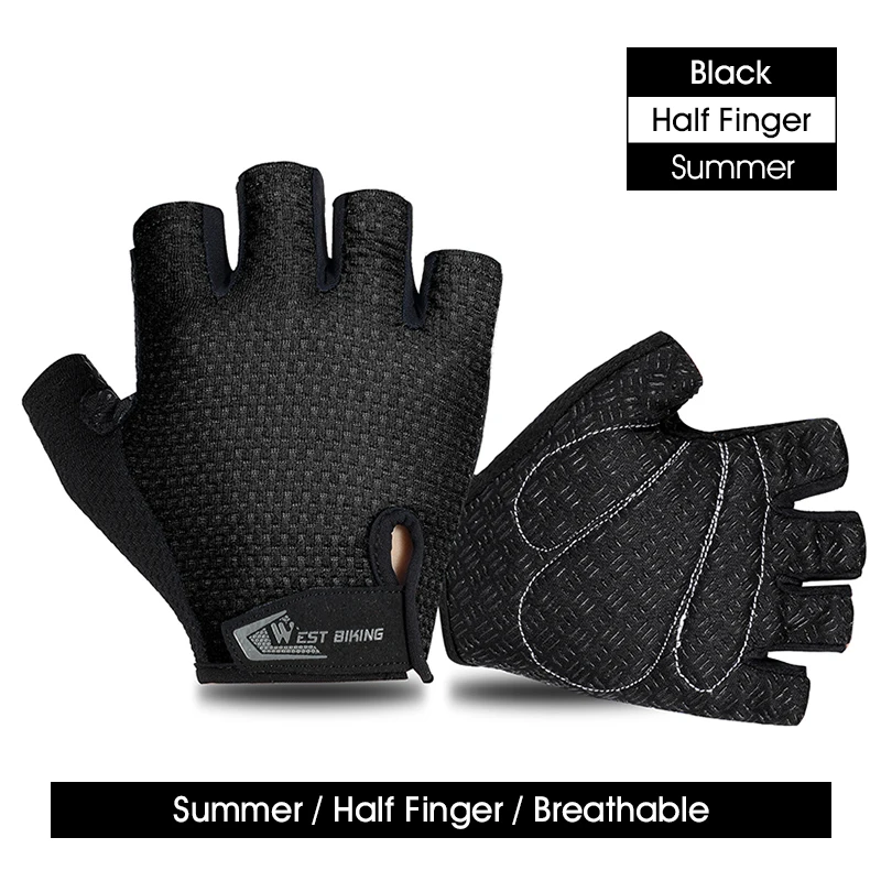 Windproof Anti-Slip Outdoor Cycling and Sports Gloves with Touch Screen Capability