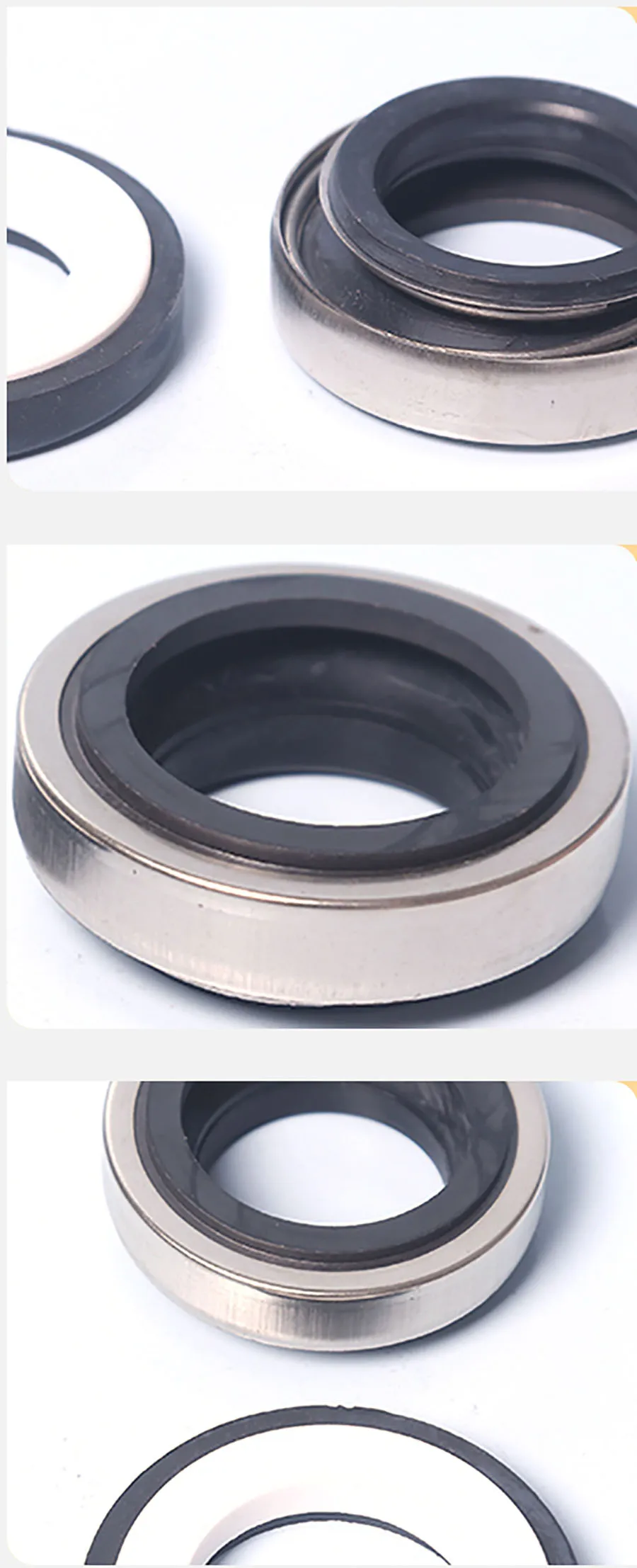 301 Series Water Pump Mechanical Shaft Seal - Fits 8-40mm Circulation Pumps With Ceramic & Carbon Rings