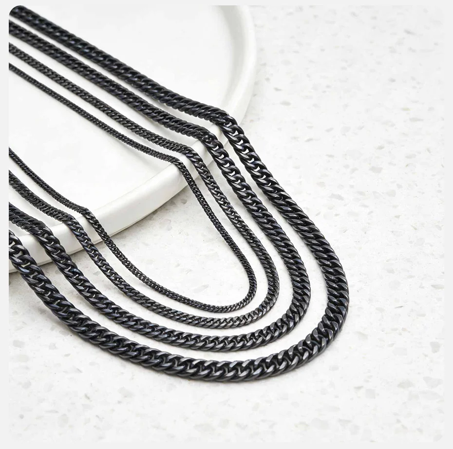 Vnox 3/5/7/9mm Thick Cuban Chain Necklaces for Men Women,Simple Miami Curb Links Collar,Waterproof Stainless Steel Unisex Chain S9431a37aba994d5a8e28ec0ca9d9d980d