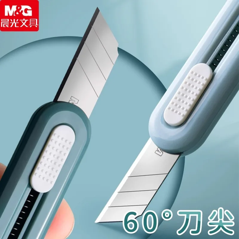 M&G Colorful Art Knife Pocket Knife Art Utility Student DIY Tools Carving Paper Cutter School Supplies