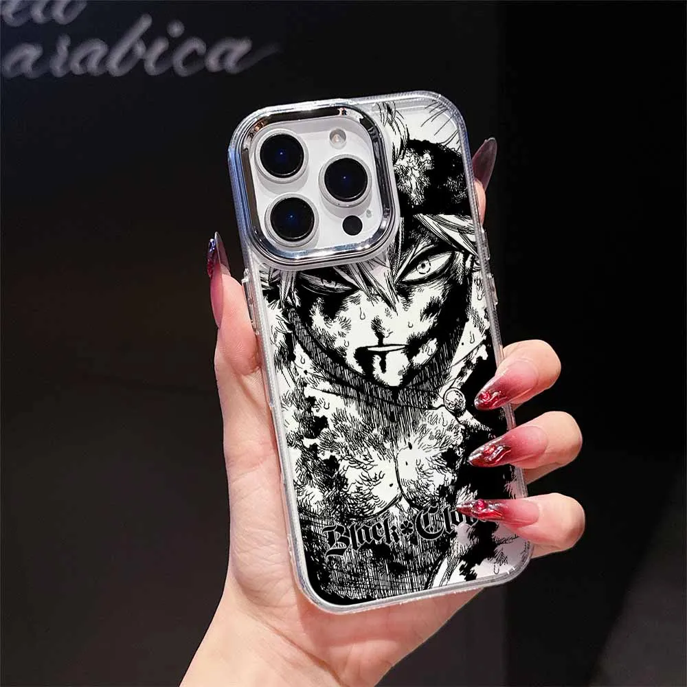 Black Clover Anime Soft Phone Case