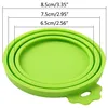 Silicone Pet Can Lid Portable Dogs Cats Storage Tin Cap Lid Soft Seal Cover Canned Lid Pet Items Health Pet Daily Supplies 2