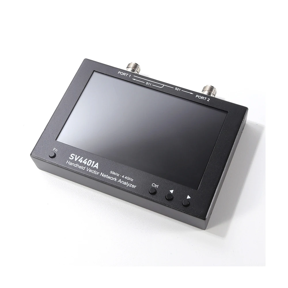 SV4401A Handheld Vector Network Analyzer 50KHz-4.4GHz 7 Inch Touch LCD 50KHz-4.4GHz HF VHF UHF Antenna Analyzer for Nanovna VNA