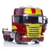 1/14 RC Tractor Truck LESU 6x6 Metal Chassis Remote Control Cars Smoke Unit Lights Sounds DIY Model TOUCAN HOBBY Toy THZH1635 3
