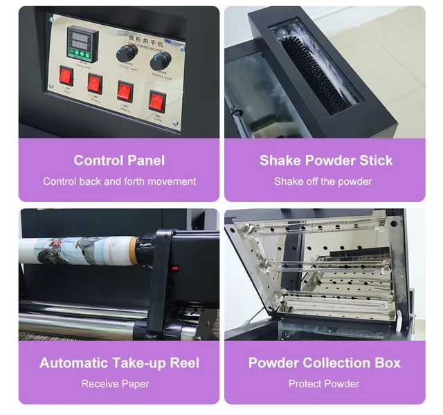 60Cm Dtf Printer I3200 4720 Head Shaker Powder Oven White Ink Agitator Dtf  Direct To Pet Film Printer - AliExpress