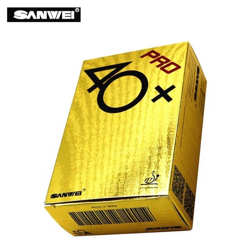 SANWEI ABS PRO 3 Star Table Tennis Balls table tennis balls ITTF Approved 40+ New Material Plastic Ping Pong Ball White Competiton Level 6/12 Balls