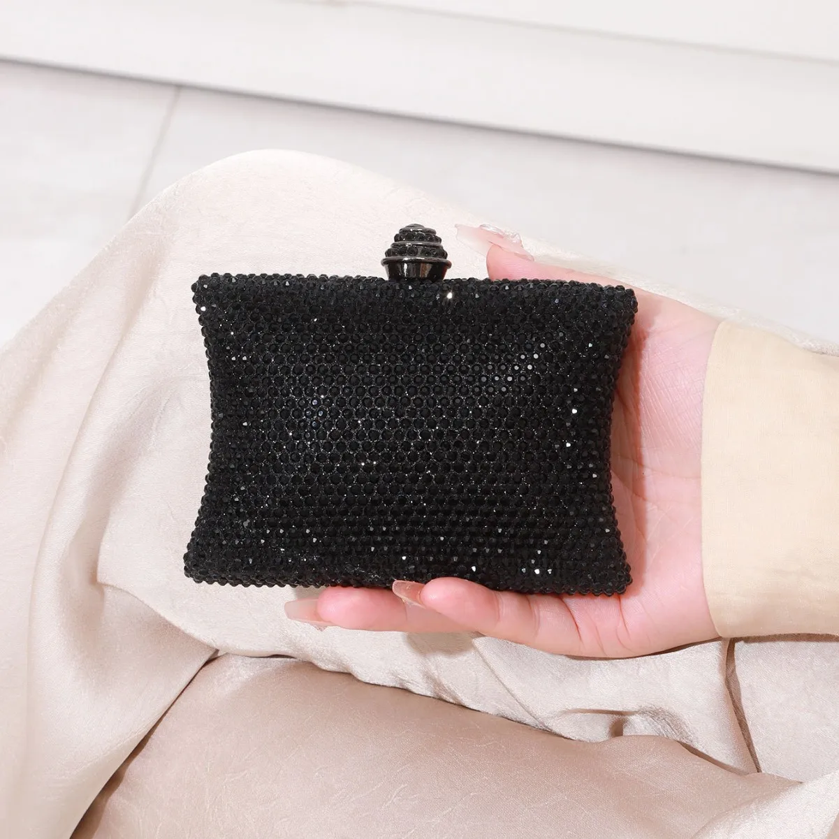 حقيبة يد نسائية كريستال فاخرة من فاشن فيوجن