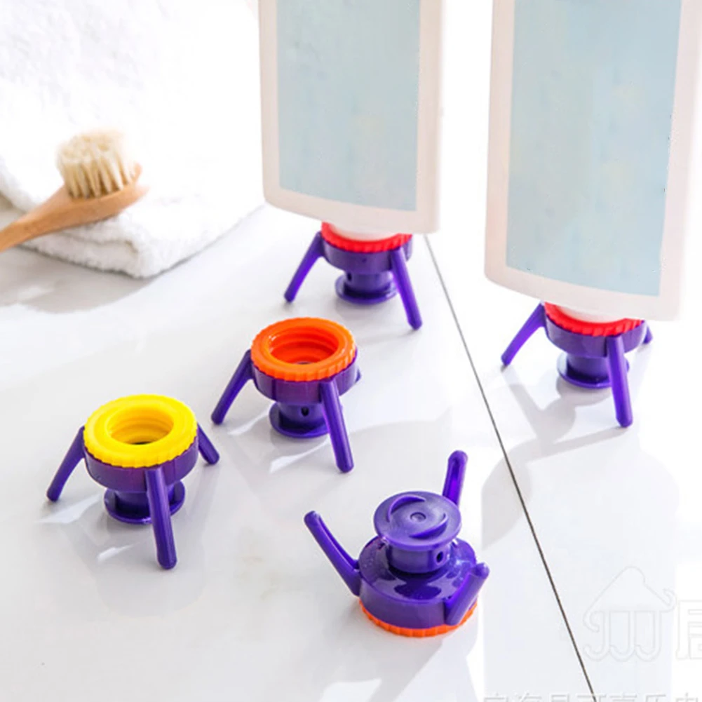 6Pcs Bottle Emptying Flip Kit Bottles Flip Caps 3 Sizes Liquid Bottle Emptying Kit Upside Down Dispenser Cap for Bathroom