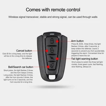  A8 Road Bike Anti-theft Alarm Lock Automatic Brake Cycling Taillight Remote Control Bicycle Rear Light MTB Wireless Bell 