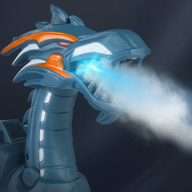 Spray Mechanical Dinosaurs Animal Model Dragon Walking Electronic Dinosaurio Juguete Robot Pterosaurs Toys Gift For Children 6