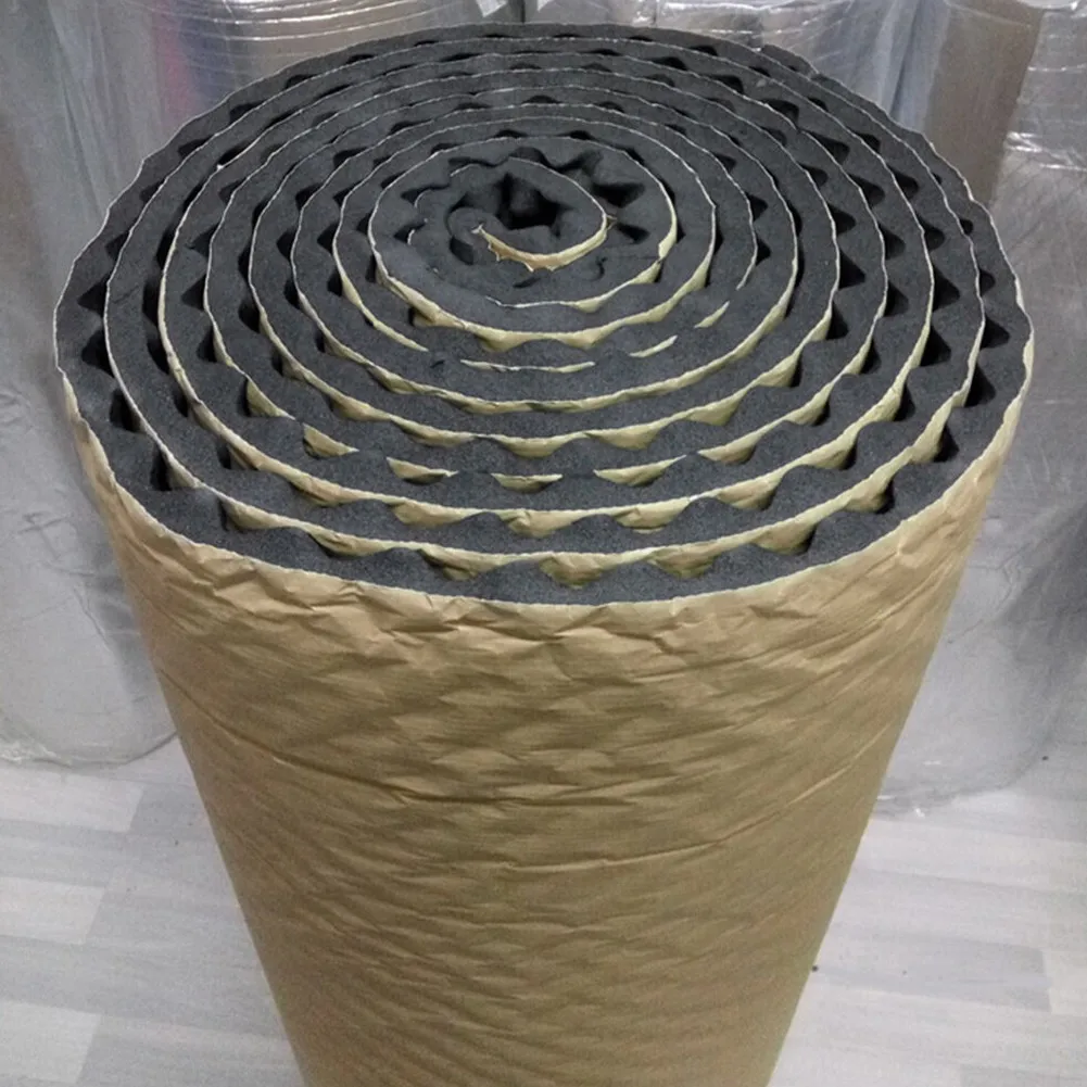 Soundproofing Foam Sound Absorbing Foam Sound Proofing Deadening Self Adhesive High Density Foam Cotton Egg Crate Acoustic Dampening Reducing Engine Noise Foam