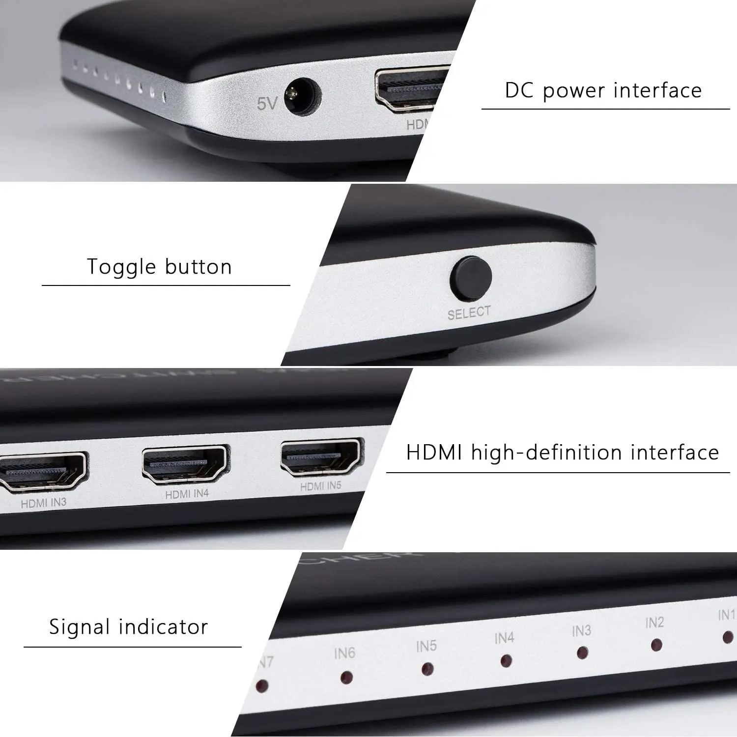 4K 60Hz HDMI ġ 7x1 HDMI 2.0 ó 4x1 3x1 HDMI   ġ, PS3/4 XBOX DVD PC HDTV   HDR HDCP2.2 