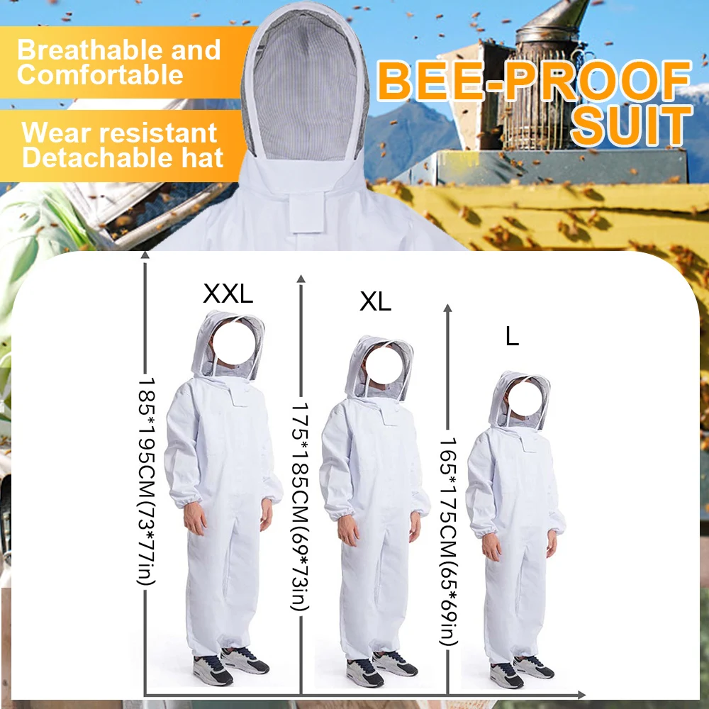 Full Body Beekeeping Suit Protection For Beekeepers