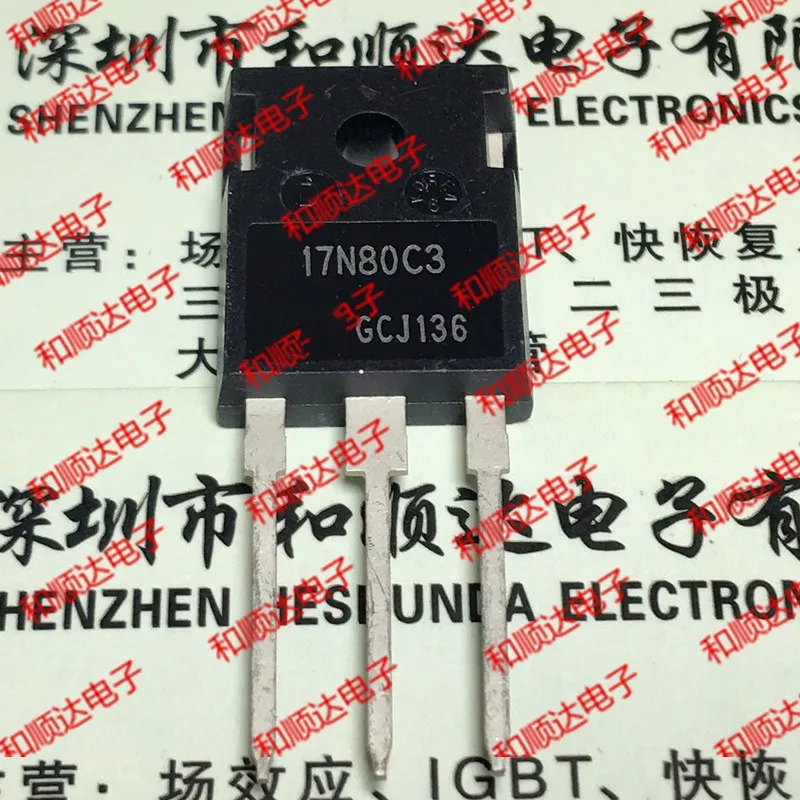 

Оригинальный Новый/2 шт./17N80C3 SPW17N80C3 TO-247 800V 17A