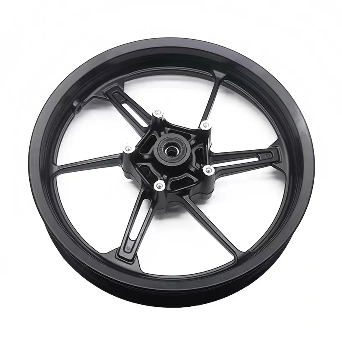 오토바이 액세서리 휠 스틸 림 알루미늄 합금 휠 CFMOTO 450SR 450NK 450SRS 450SS 전륜 휠 허브에 적합
