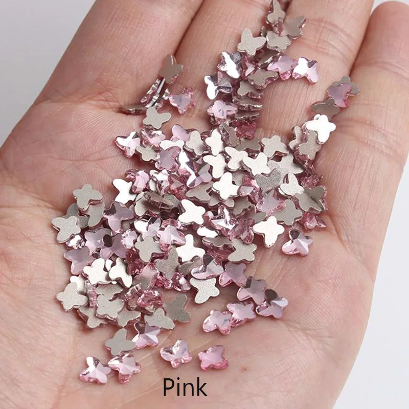 Mixed Mini Nail Rhinestones Flat Back Crystal Stones Metal Beads Pearl  Butterfly Nail Art Charms Heart Jewelry Manicure LAWHTBPS - AliExpress
