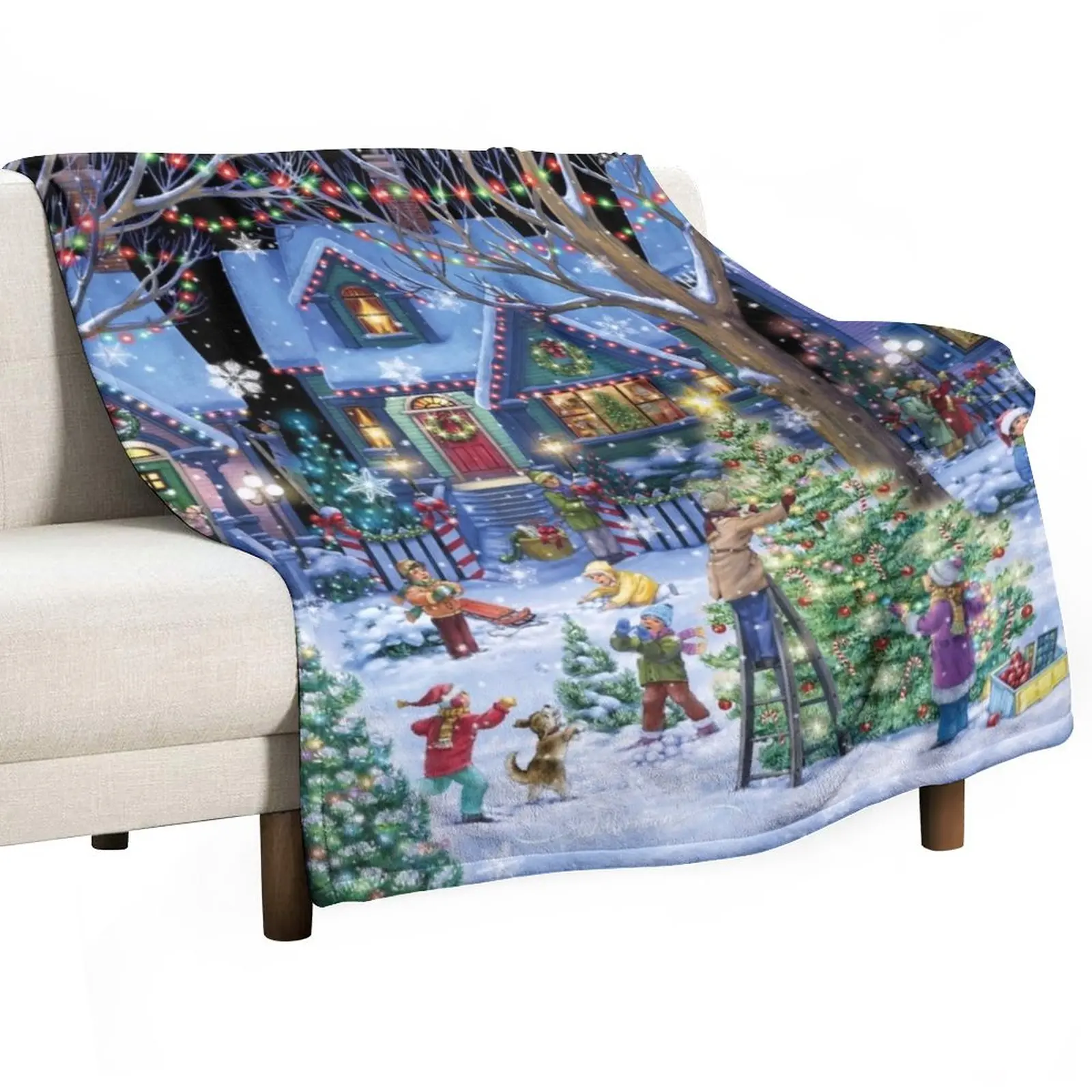 

Decorating for Christmas Throw Blanket Blankets For Sofas Cute Blanket For Sofa Thin
